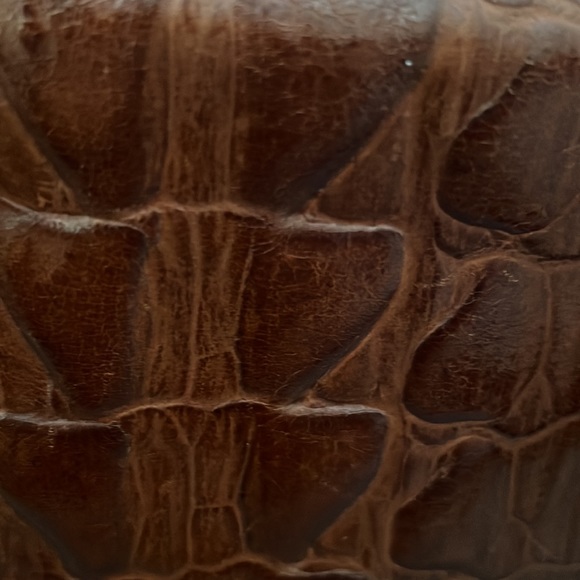 Barbara Leather Vintage  Croc Handbag! - Picture 10 of 10